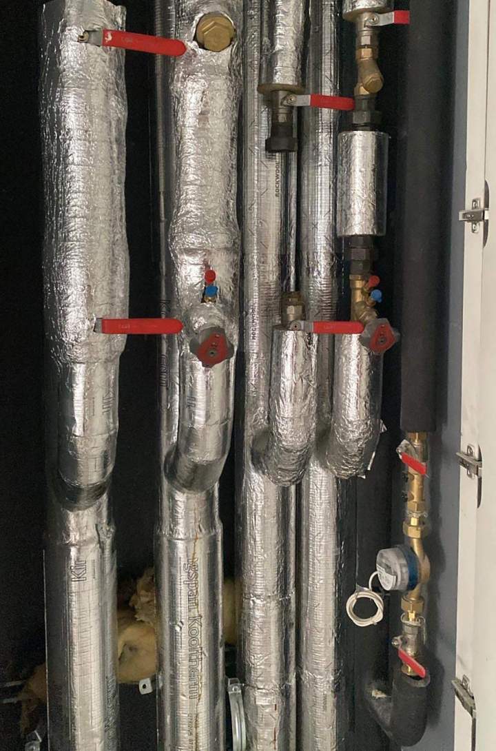Colonne montante hydraulique pour chauffage Paris 