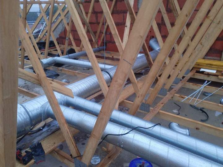 Pose de gaines de ventilation VMC Paris